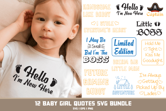 Baby Sayings Svg - Newborn Svg Bundle Review