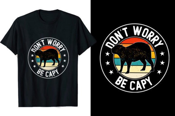 Don t Worry Be Capy Funny Capybara Shirt Review
