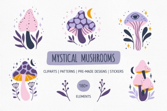Reviewing Mystical Mushrooms for Embroidery