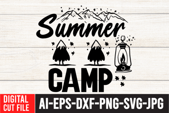Summer Camp SVG Cut File: A Designer Review