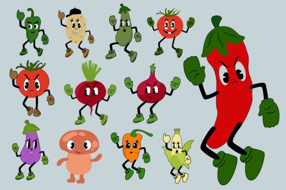 Vegetables with Funny Style: A Designer's Review