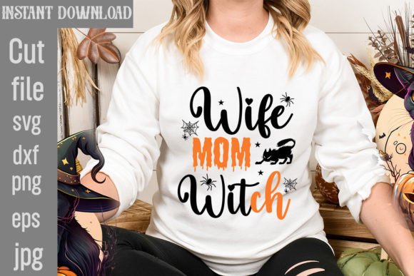 Wife Mom Witch SVG Cut File Review