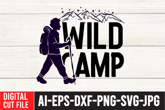 Wild Camp SVG Cut File: A Designer's Review